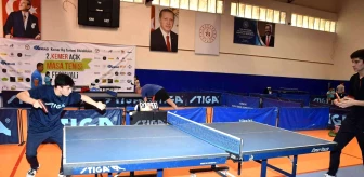 KEMİAD 2. Kemer Açık Masa Tenisi Turnuvası başladı
