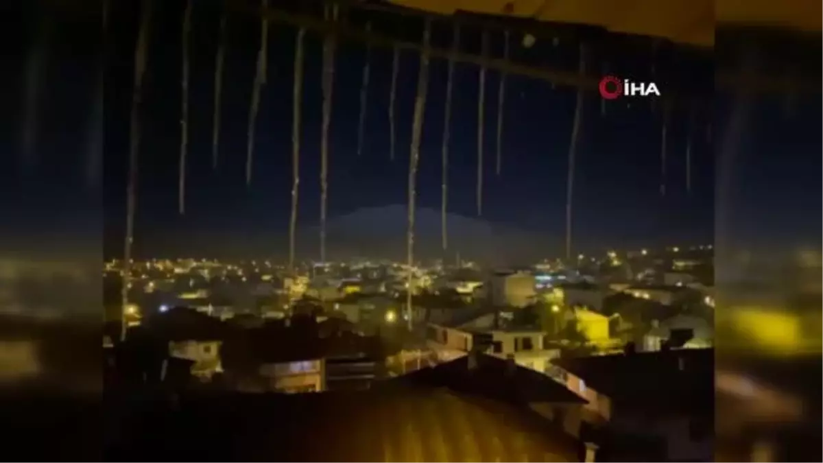 Tufanbeyli'de kardan sonra dondurucu soğuk başladı
