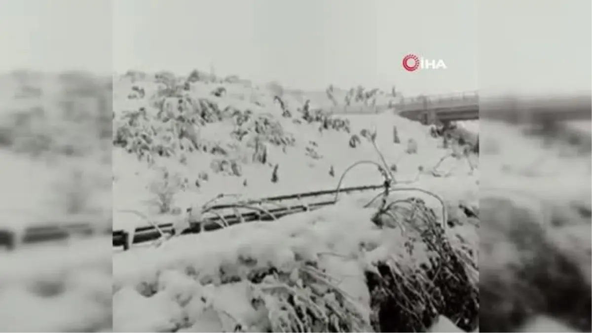 Adana-Ankara otoyolu ulaşıma kapandı