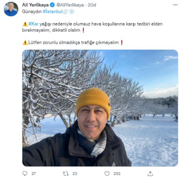 Son Dakika! Kar yağışının etkili olduğu İstanbul'da Vali Yerlikaya'dan vatandaşlara önemli uyarı: Zorunlu olmadıkça trafiğe çıkmayalım