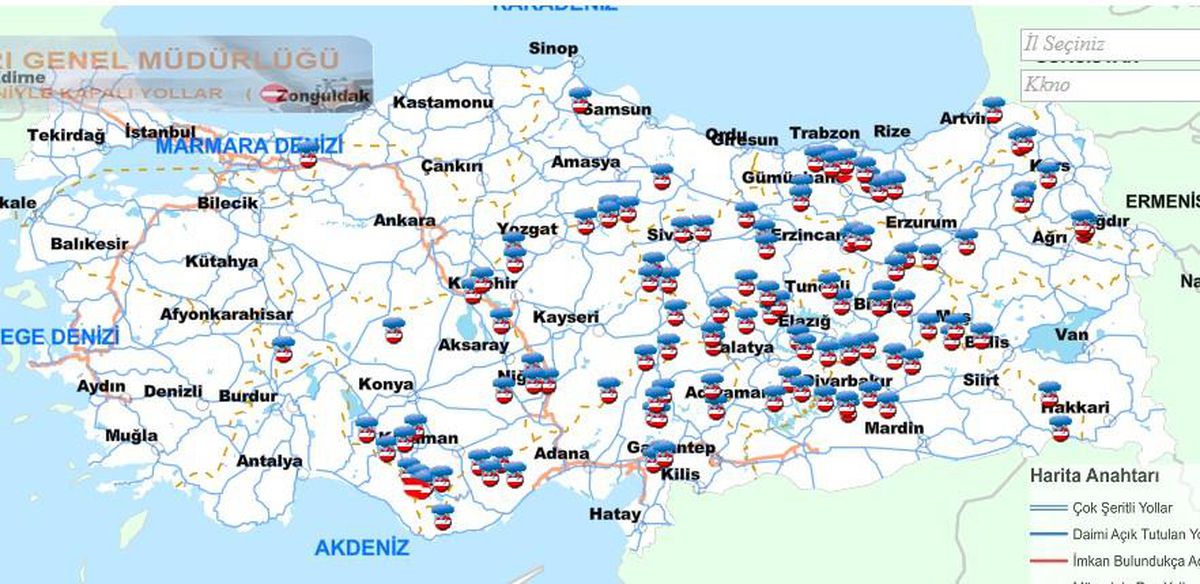 İstanbul'da yollar açık mı? İstanbul yol durumu nedir?