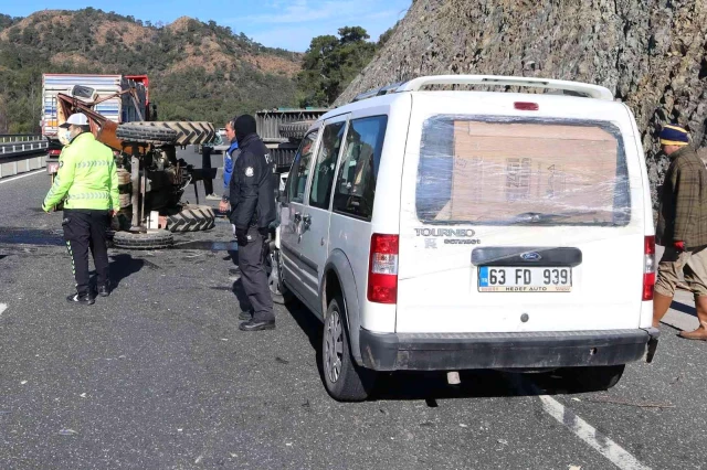 Ortaca'da trafik kazası 1 yaralı