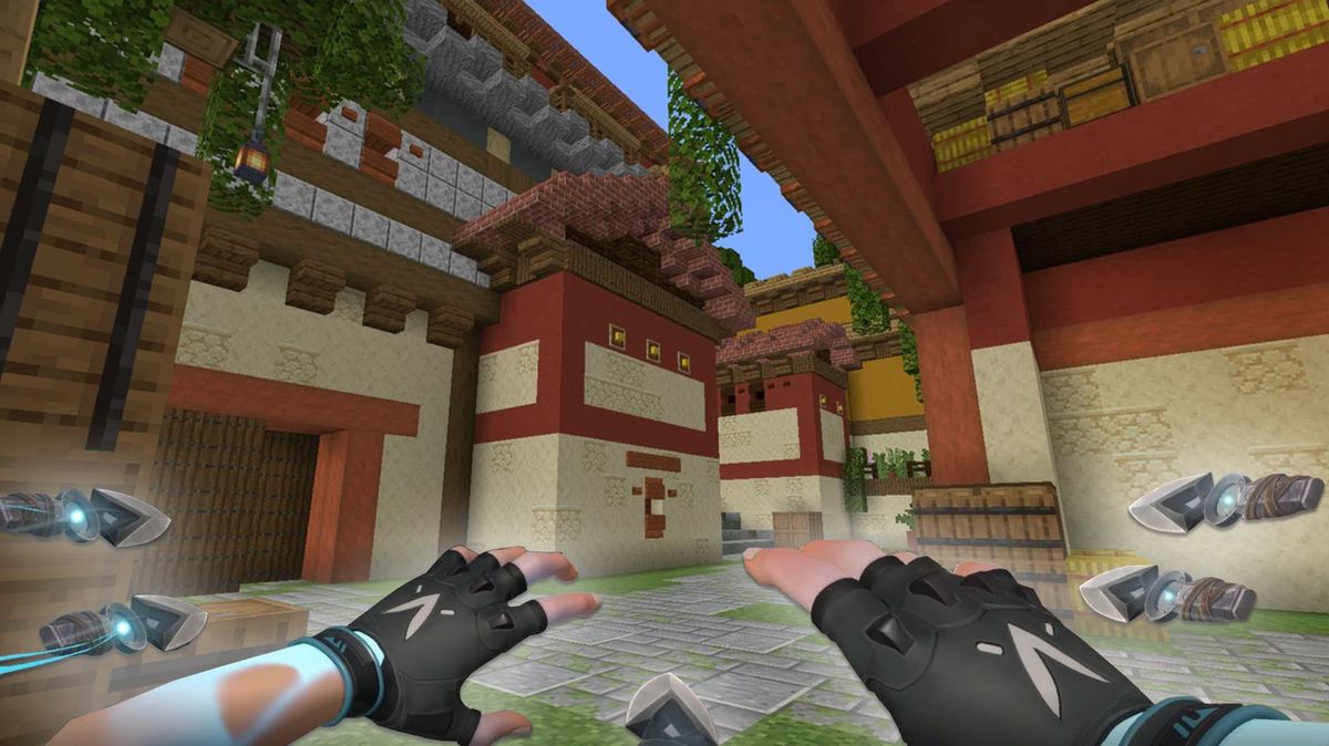Valorant Haven haritası ve Jett, Minecraft'ta tekrardan tasarlandı