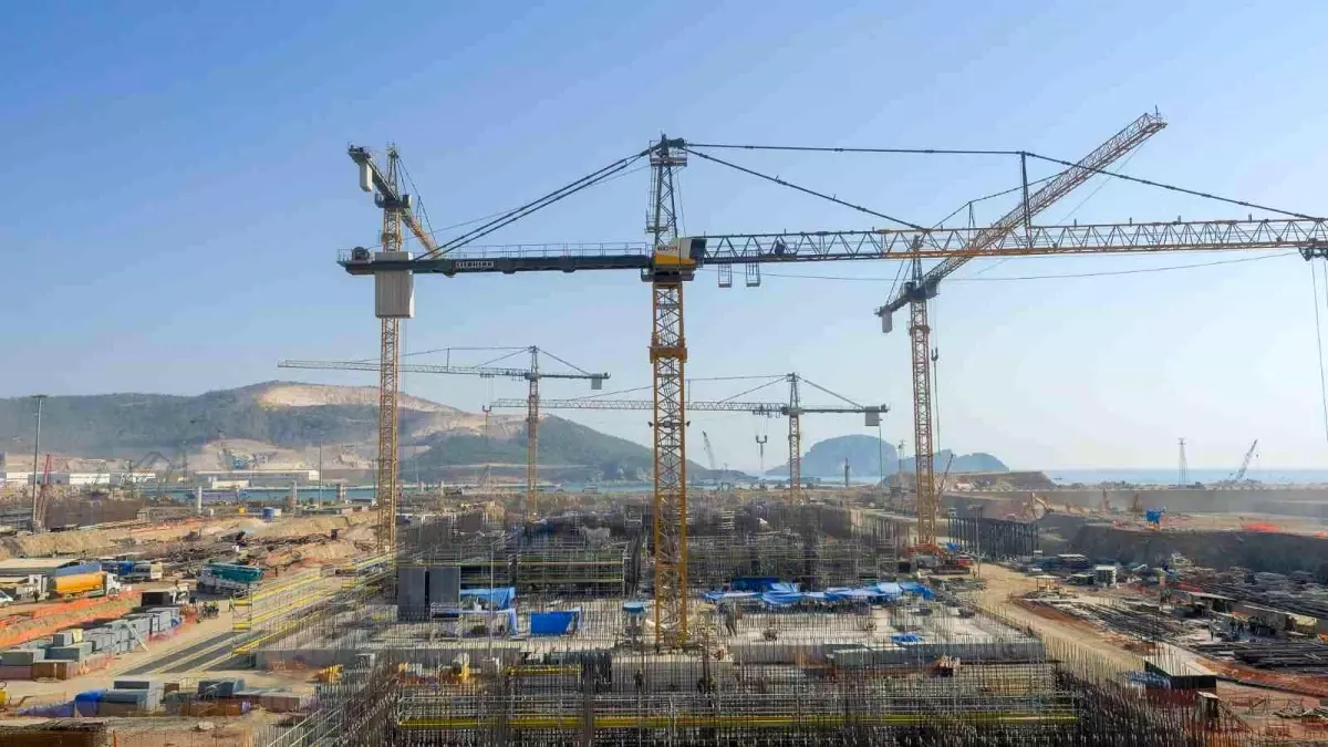 Akkuyu NGS Projesinde yüzde 30,5'lik yerli katkı oranına ulaşıldı