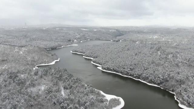 Kar yağışı sonrası İstanbul barajlarındaki doluluk oranı yüzde 54'ü aştı