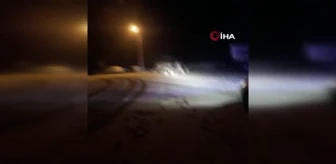 Marmaris'in bazı mahalleleri beyaz örtüyle kaplandı