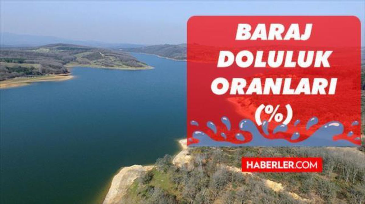 Baraj Doluluk Oranları! 26 OCAK İstanbul, İzmir, Ankara barajların doluluk oranları yüzde kaç? 26 OCAK 2022 barajların doluluk seviyesi nasıl?