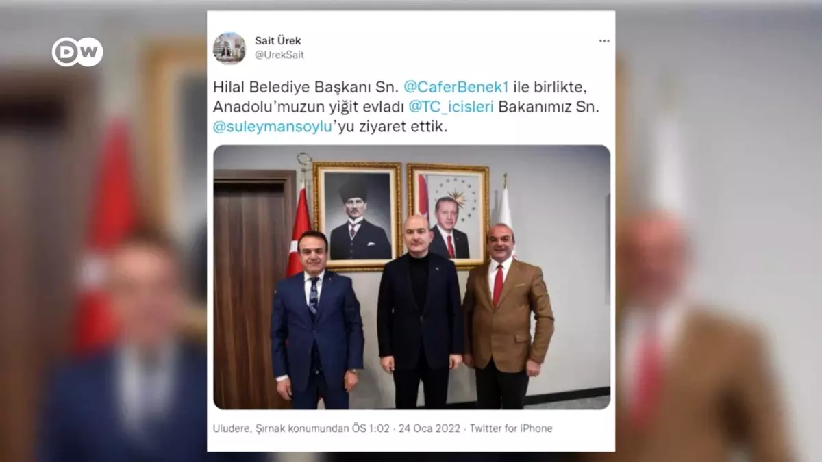 Ceza alan başkanların Soylu ziyareti