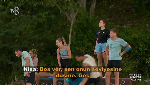 Eski sevgili Nisa ve Barış, Survivor All Star'da birbirine girdi