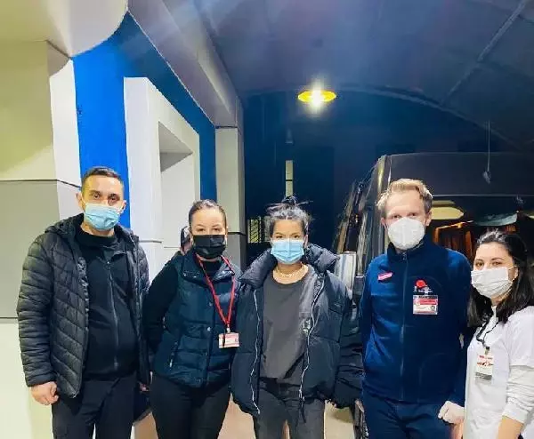 Kar yağışından dolayı İstanbul yerine Çorlu'ya giden Inna, programlarını iptal edip ülkesine döndü