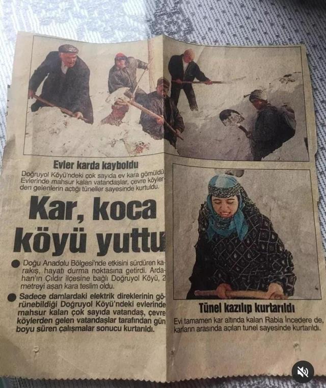 Türkiye'de 1980'de yaşanan korkunç olay yeniden gündemde: Kar, koca köyü yutmuş