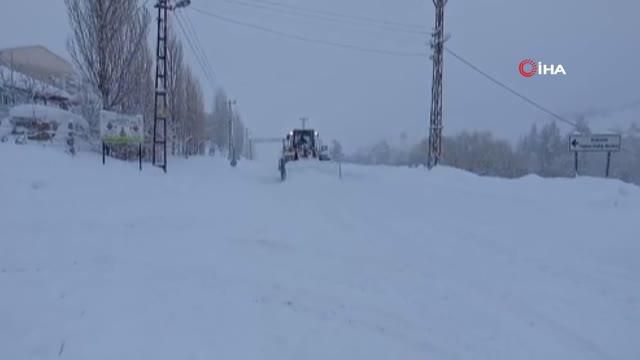 Tunceli'de 290 köy yolu ulaşıma kapandı