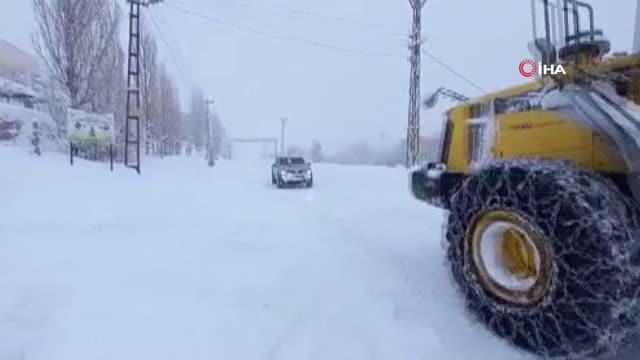 Tunceli'de 290 köy yolu ulaşıma kapandı