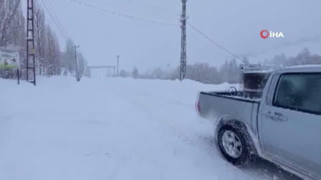 Tunceli'de 290 köy yolu ulaşıma kapandı