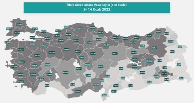 28 Ocak Cuma 2022 korona tablosu AÇIKLANDI mı? Bugünkü corona vaka sayısı açıklandı mı? 28 Ocak koronavirüsten kaç kişi öldü?