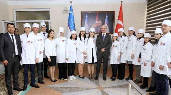 YÖK Başkanı Özvar'a Özbekistan'da fahri profesörlük unvanı verildi