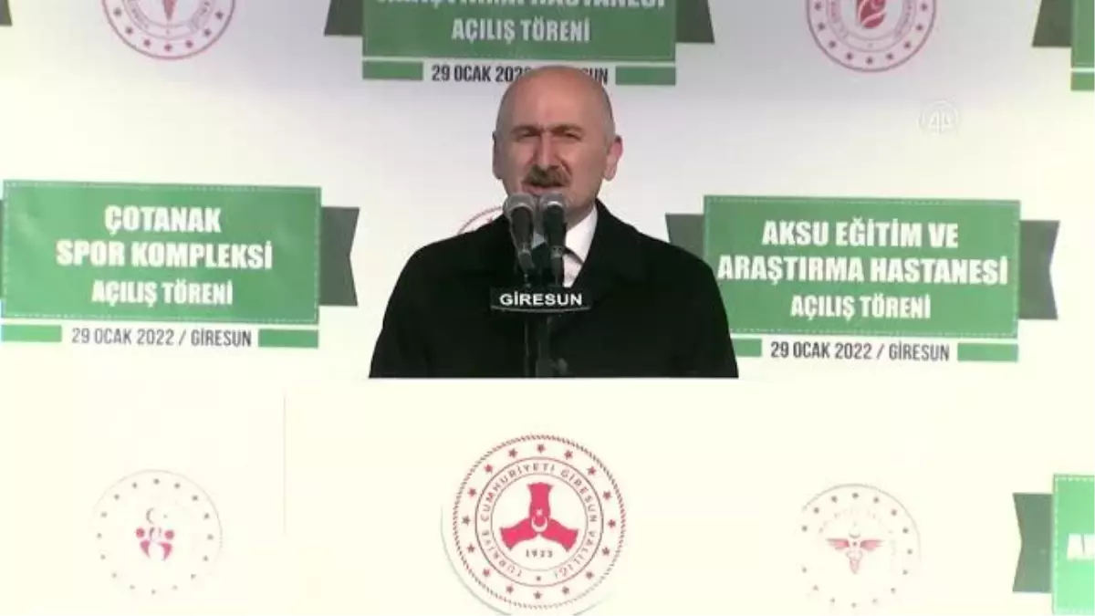 Bakan Karaismailoğlu: 'İhtiyaç varsa hükümetimiz var, ihtiyaç varsa Recep Tayyip Erdoğan var'