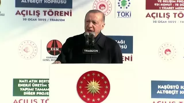 Son dakika haber! Cumhurbaşkanı Erdoğan, Trabzon'da toplu açılış töreninde konuştu: (2)