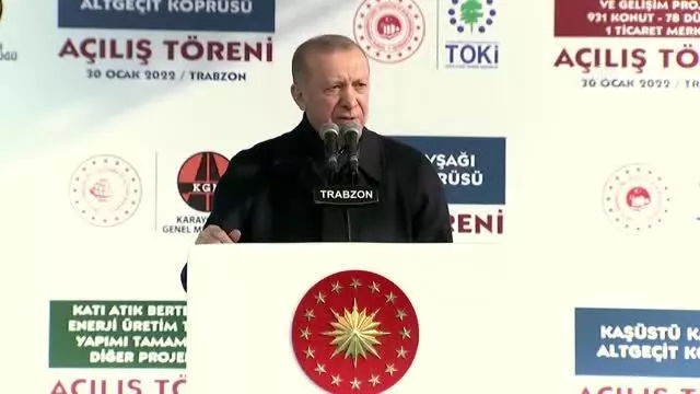 Son dakika haber! Cumhurbaşkanı Erdoğan, Trabzon'da toplu açılış töreninde konuştu: (2)