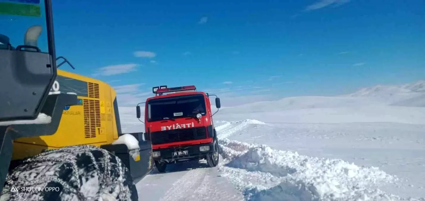 Erzurum Büyükşehir, susuz kalan vatandaşları yalnız bırakmadı