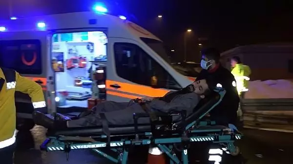 KAZA YAPAN ALKOLLÜ SÜRÜCÜ AĞLADI