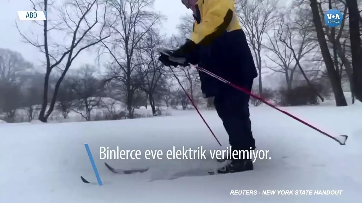 Amerika'nın Doğusunda Dondurucu Soğuklar