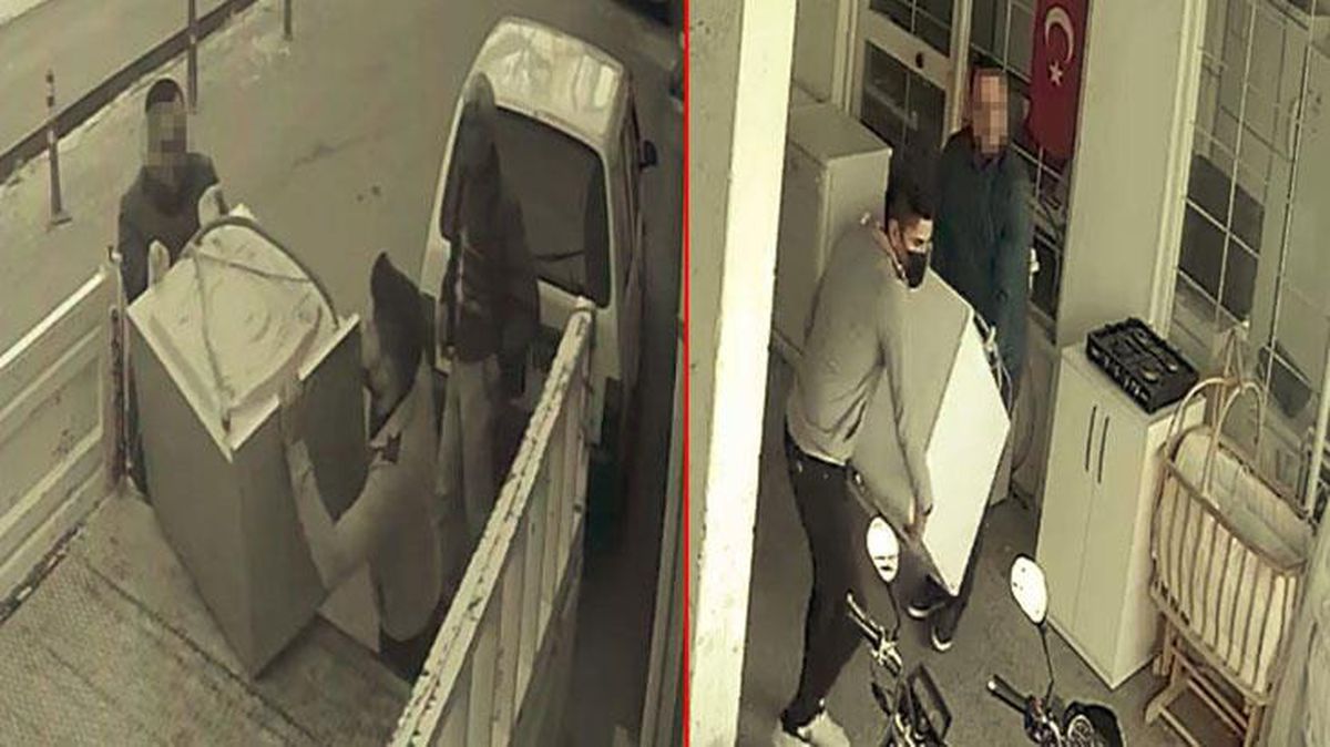 Hırsızın ilginç tezgahı! Gözüne kestirdiği dükkanı kamyon tutup boşalttı, komşuya da hamallık yaptırdı