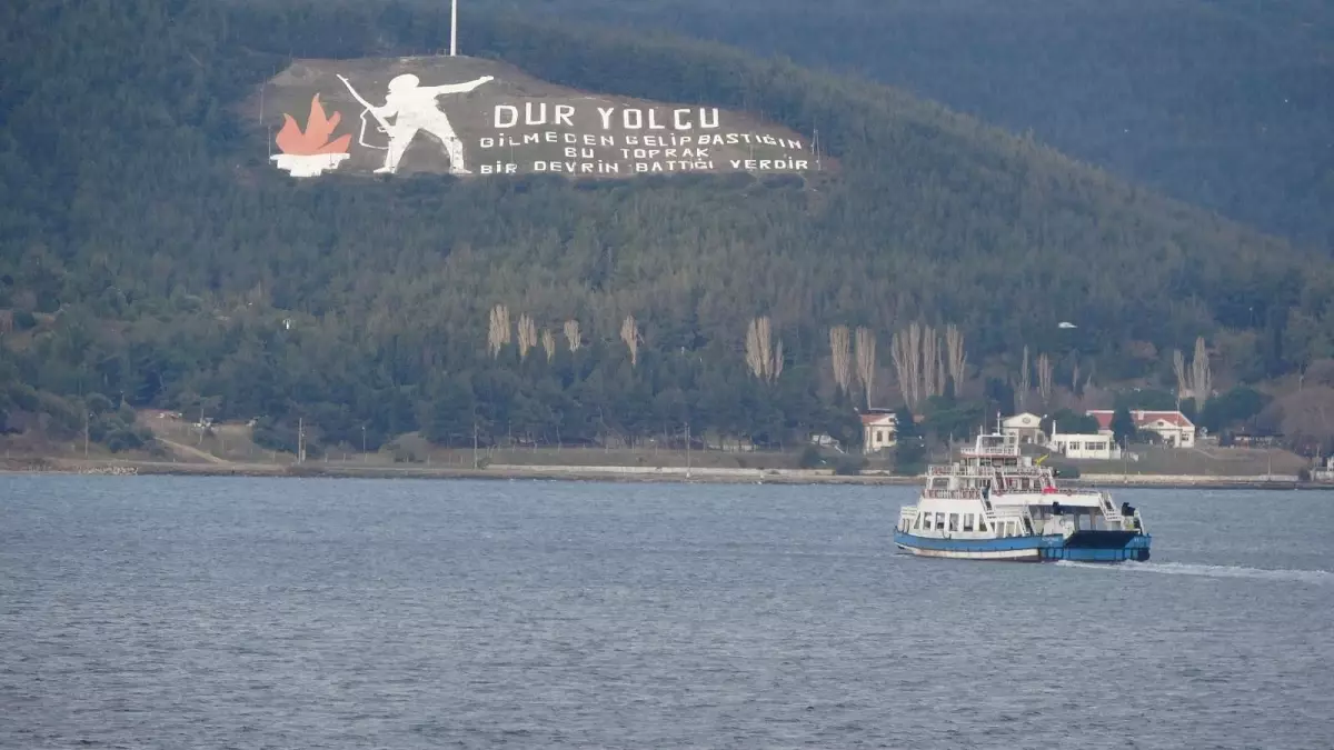 Çanakkale'de yarınki ada seferlerine fırtına engeli