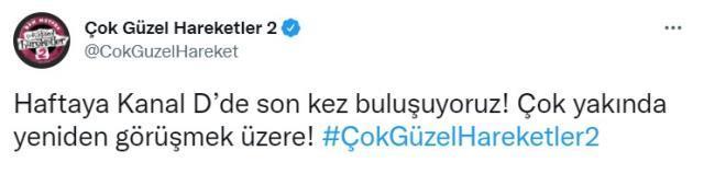 Çok Güzel Hareketler neden final yapıyor? Çok Güzel Hareketler bitti mi? Çok Güzel Hareketler 2 Final fragmanı izle! Çok Güzel Hareketler neden final yapıyor? Çok Güzel Hareketler bitti mi? Çok Güzel Hareketler 2 Final fragmanı izle!