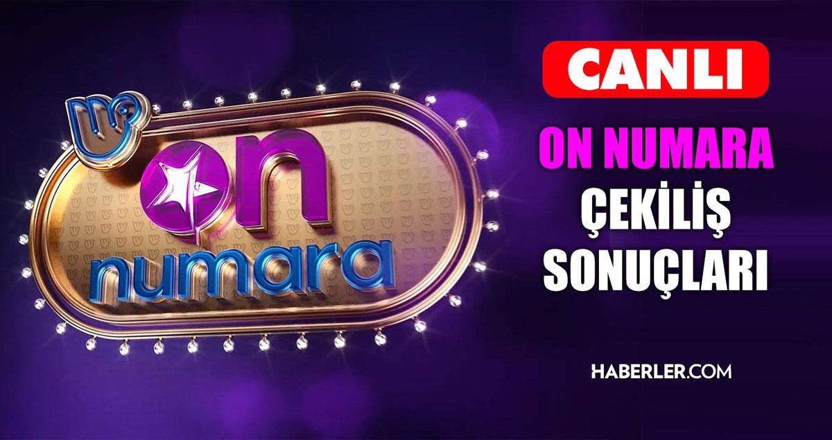 On numara CANLI izle! 31 Ocak On numara çekilişi canlı izleme linki! On Numara CANLI TAKİP!