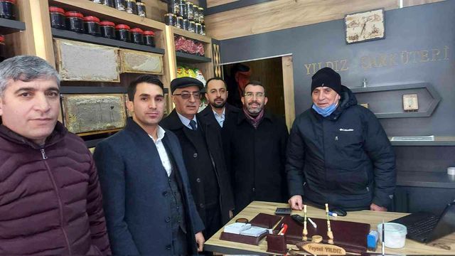 Başkan Çalkın, Sarıkamış'ta esnafla bir araya geldi