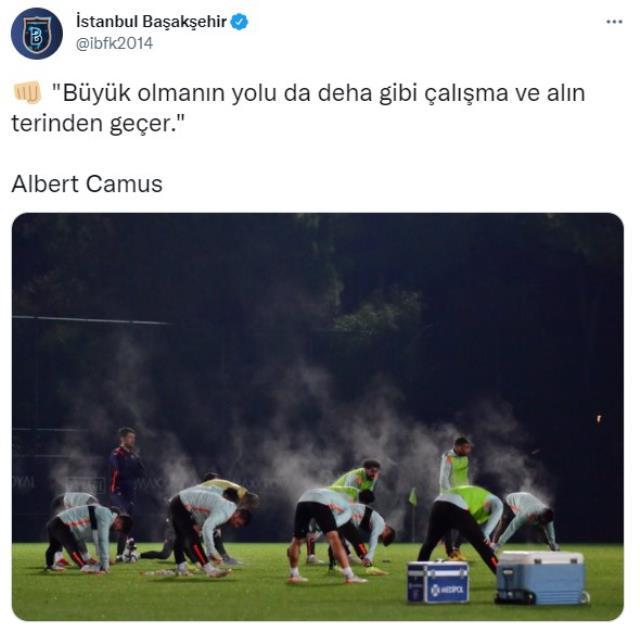 Emre Belözoğlu futbolculardan duman çıkardı! İşte beğeni yağmuruna tutulan o kare