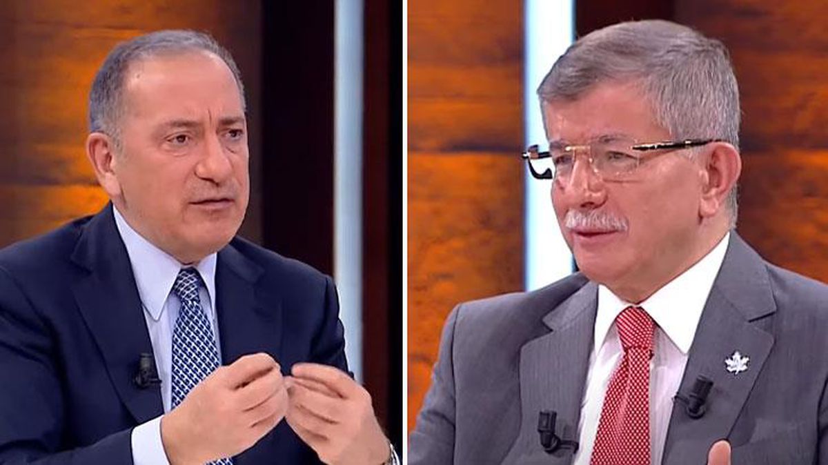 Fatih Altaylı'dan canlı yayında Davutoğlu'na 'Egolusunuz' eleştirisi! Ne diyeceğini şaşırdı