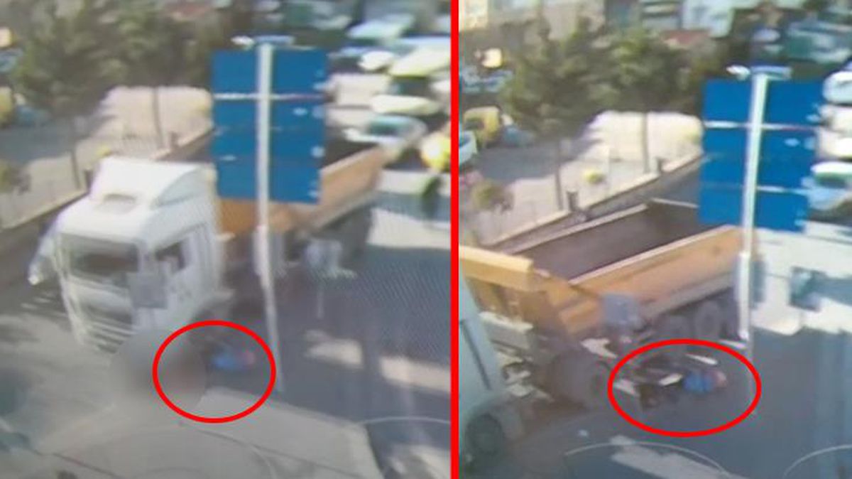 İki çocuğuyla yolun karşısına geçen anneyi ezerek öldüren kamyon sürücüsü tutuklandı