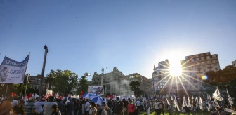BUENOS AIRES - Arjantin'de binlerce kişi yargı reformu talebiyle protesto düzenledi