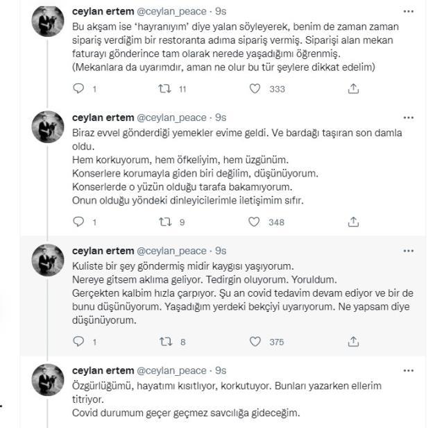 Ceylan Ertem'in tacizcisi birlikte olmak için cinsiyet bile değiştirdi! Ceylan Ertem: 6 yıldır taciz ve takip altındayım