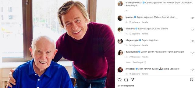 Erol Evgin'in acı günü! Ağabeyi Arif Hikmet Evgin yaşamını yitirdi