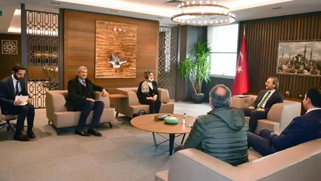İletişim Başkanı Fahrettin Altun, TİGAD heyetini kabul etti İletişim Başkanı Fahrettin Altun, TİGAD heyetini kabul etti