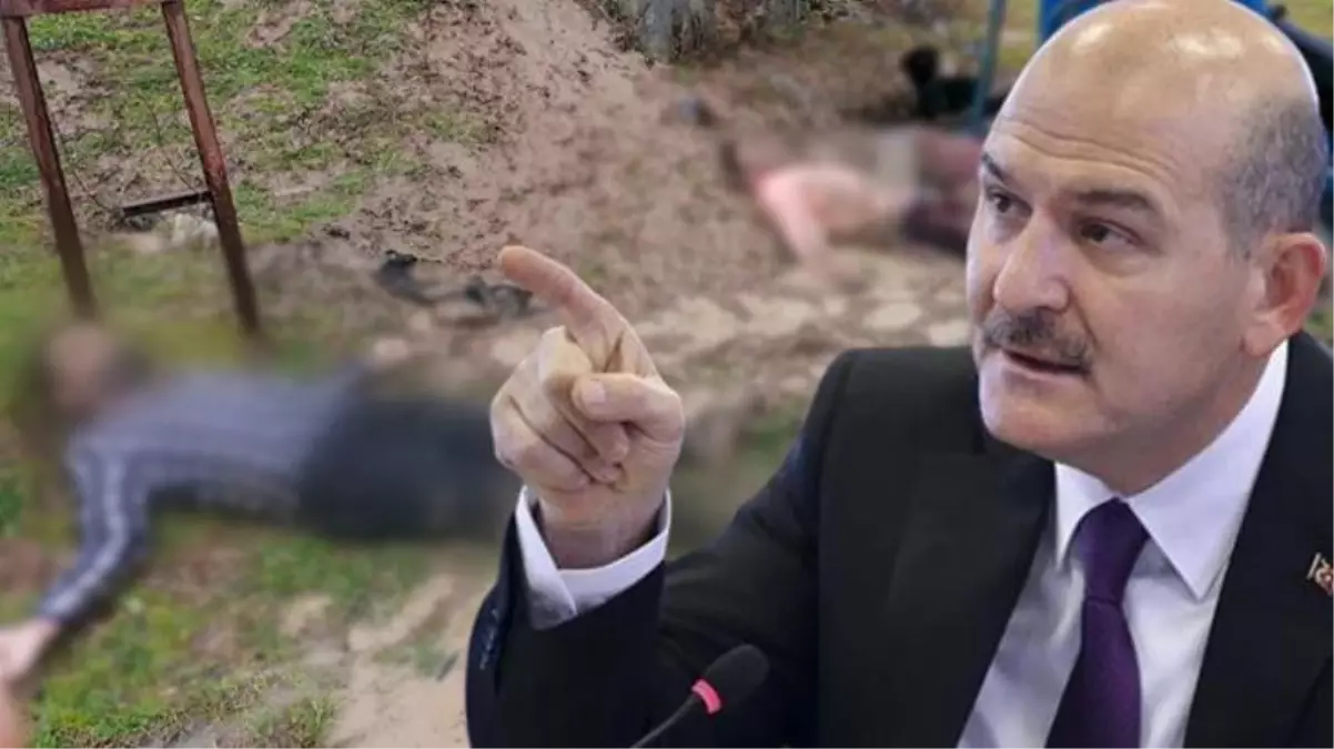 Son dakika: Fotoğrafları Bakan Soylu paylaştı! Yunan birliklerinin geri ittiği 12 göçmen donarak öldü