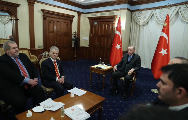 Cumhurbaşkanı Erdoğan, Kırım Tatar Heyeti'ni kabul etti - Haberler