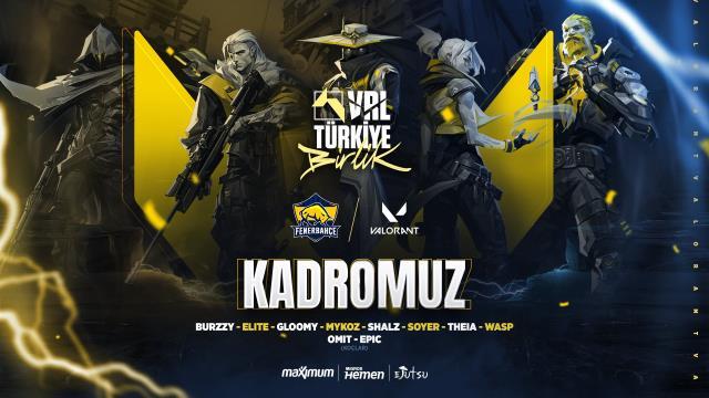 Fenerbahçe, Türkiye Birlik Ligi'nde mücadele edecek kadrosunu duyurdu