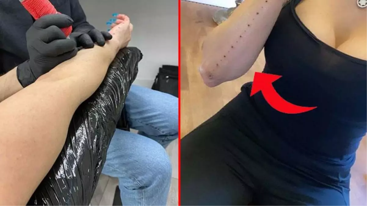 TikTok fenomeni kadının koluna yaptırdığı dövmenin anlamını öğrenenler şaka olduğunu düşünüyor
