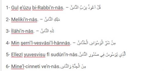 Felak ve Nas suresinin Türkçe ve Arapça okunuşu nasıldır? Felak ve Nas suresinin anlamı nedir? Felak ve Nas suresinin tefsiri nedir?