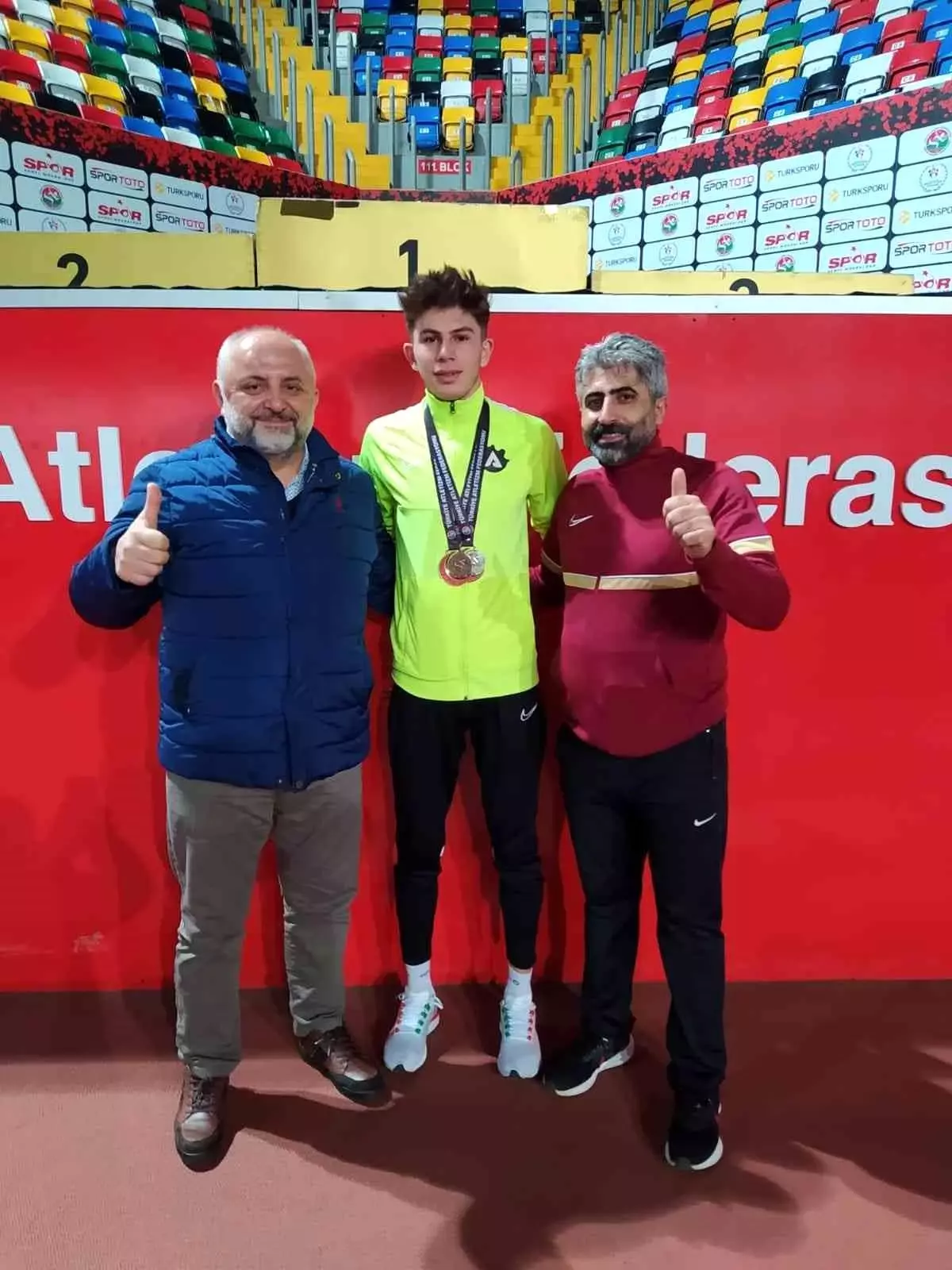 Karslı atlet Türkiye 2'ncisi oldu