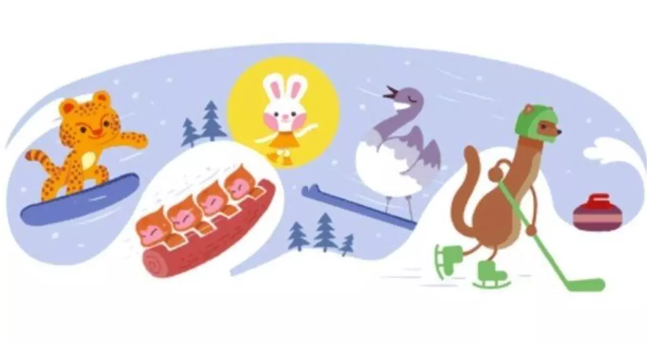 Kış Olimpiyatları Google Doodle'da! 2022 Kış Olimpiyatları ne zaman, hangi ülkede?