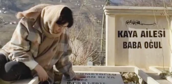 Oyuncu Seray Kaya, doğum gününü babasının mezarı başında kutladı