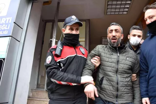 Son dakika haberi: Çatıya çıkıp Cumhurbaşkanı'na hakaret eden zanlı tutuklandı