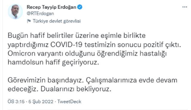 Cumhurbaşkanı Erdoğan korona mı oldu, sağlık durumu nasıl? RTE (Recep Tayyip Erdoğan) korona mı oldu, Covid-19 testi pozitif mi çıktı? Cumhurbaşkanı Erdoğan korona mı oldu, sağlık durumu nasıl? RTE (Recep Tayyip Erdoğan) korona mı oldu, Covid-19 testi pozitif mi çıktı?
