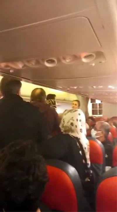 Diyarbakır-İstanbul seferi yapan uçakta şüpheli durum