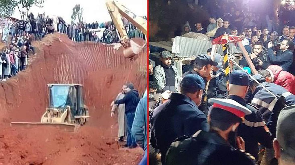 Fas'ta kuyuya düşen çocuk 5 gündür kurtarılmayı bekliyor